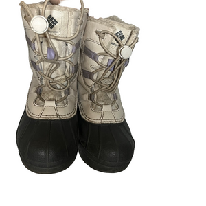 Columbia Bugaboot Celsius Snow Boot Size 12 White Black